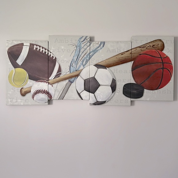 Abernathy Sports Wall Plaque / Canvas - Picture 4 of 10